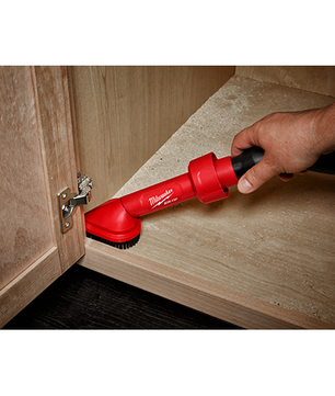 Milwaukee 49-90-2021 AIR-TIP™ Rotating Corner Brush Tool (Vacuum Attachment) - McCally Tool and Supply | Industrial Distributor & Repair