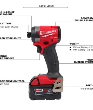 Milwaukee 2953-22 M18 FUEL™ 1/4