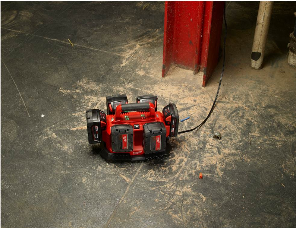Milwaukee 48-59-1806 M18™ Six Pack Sequential Charger - McCally Tool and Supply | Industrial Distributor & Repair