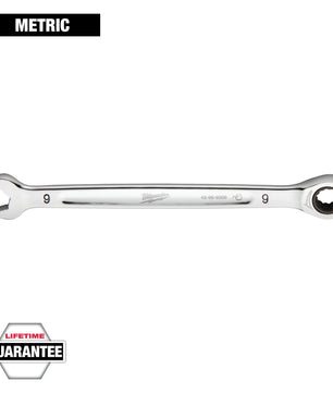 Milwaukee 45-96-9309 9mm Metric Ratcheting Combination Wrench