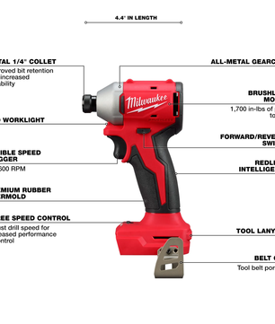 Milwaukee 3693-24CX M18™ 4 Tool Combo Kit - McCally Tool and Supply | Industrial Distributor & Repair