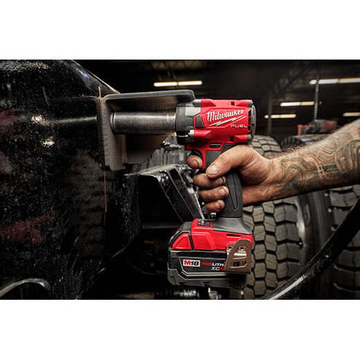 Milwaukee 2855-20 M18 Fuel 1/2" Compact Impact Wrench w/ Friction Ring (Bare Tool) - McCally Tool and Supply | Industrial Distributor & Repair