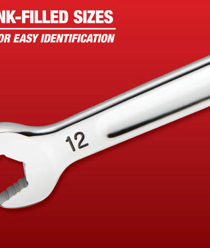 Milwaukee 45-96-9309 9mm Metric Ratcheting Combination Wrench