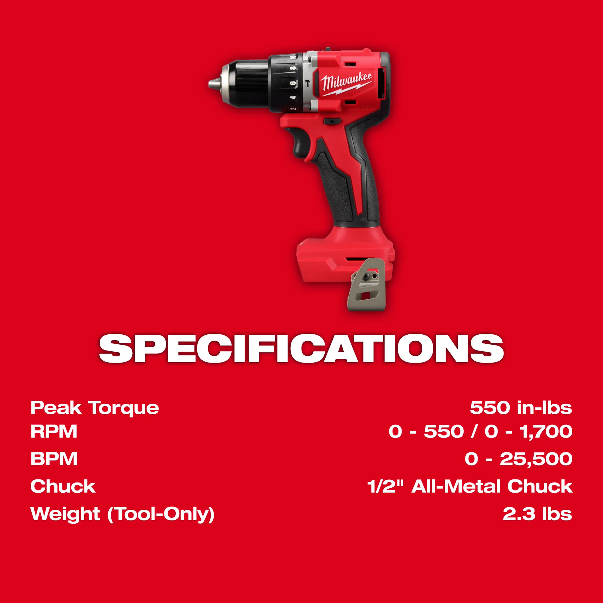 Milwaukee 3693-22CX M18™ Compact Brushless 2-Tool Combo Kit - McCally Tool and Supply | Industrial Distributor & Repair