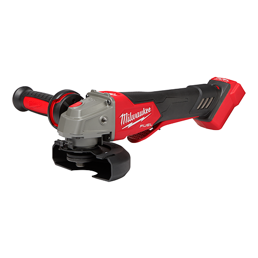 Milwaukee 2888-20 M18 FUEL™ 4-1/2" / 5" Variable Speed Braking Grinder, Paddle Switch No-Lock - McCally Tool and Supply | Industrial Distributor & Repair