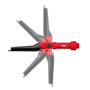 Milwaukee 49-90-2027 AIR-TIP™ Low-Profile Pivoting Brush Tool (Vacuum Attachment) - McCally Tool and Supply | Industrial Distributor & Repair