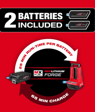 Milwaukee MXF270-2HD MX FUEL™ 70 kg Rammer Kit - McCally Tool and Supply | Industrial Distributor & Repair