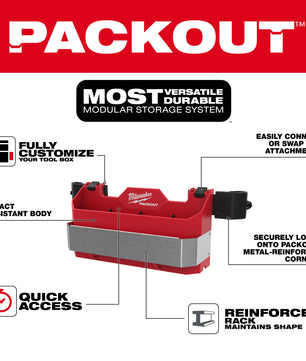 Milwaukee 48-22-8602 PACKOUT™ Tool Box Caddy Attachment - McCally Tool and Supply | Industrial Distributor & Repair