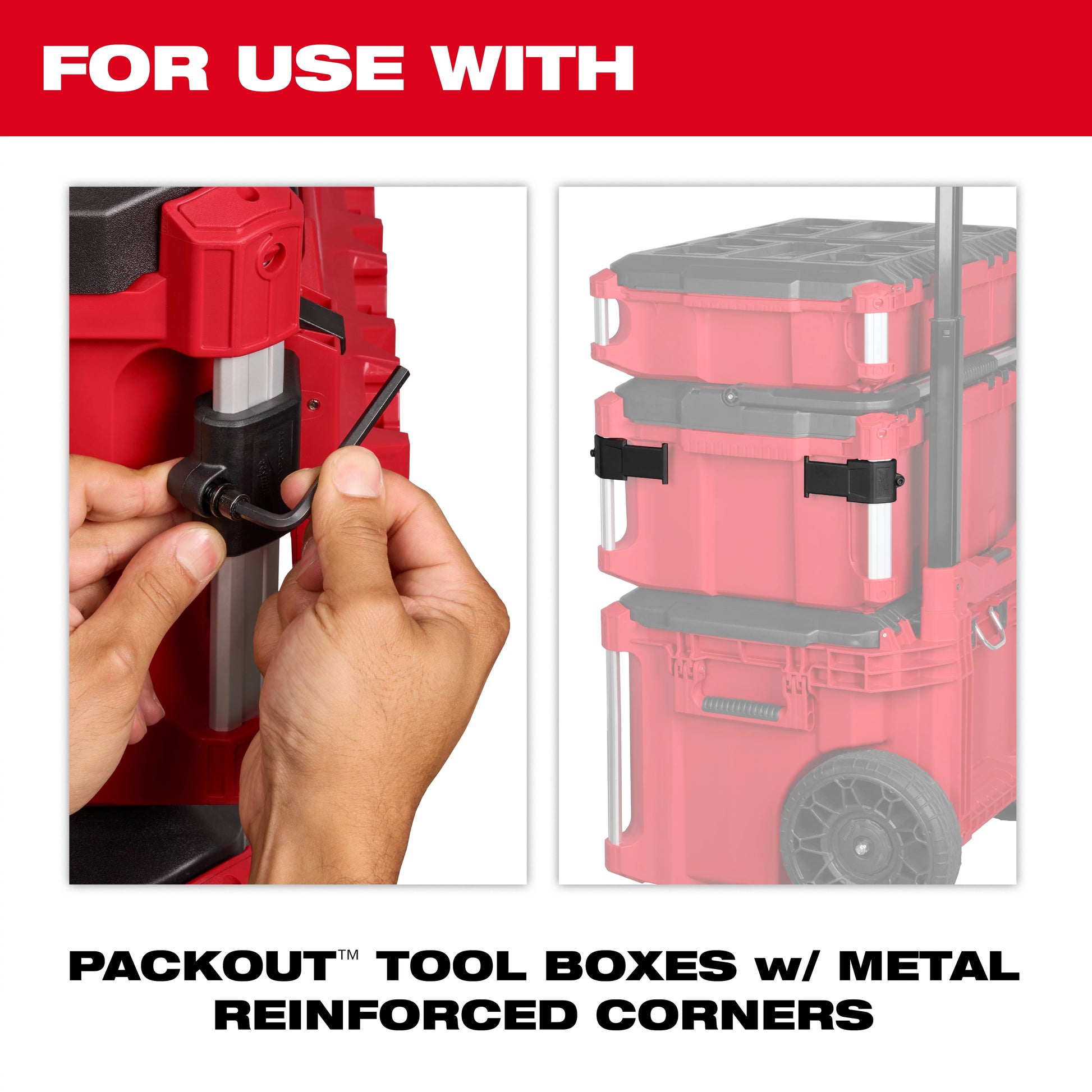 Milwaukee 48-22-8602 PACKOUT™ Tool Box Caddy Attachment - McCally Tool and Supply | Industrial Distributor & Repair