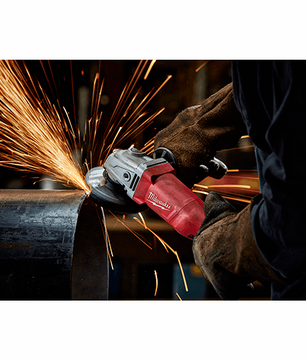 Milwaukee 6141-31 11 Amp Corded 4-1/2 in. Small Angle Grinder Paddle No-Lock - McCally Tool and Supply | Industrial Distributor & Repair