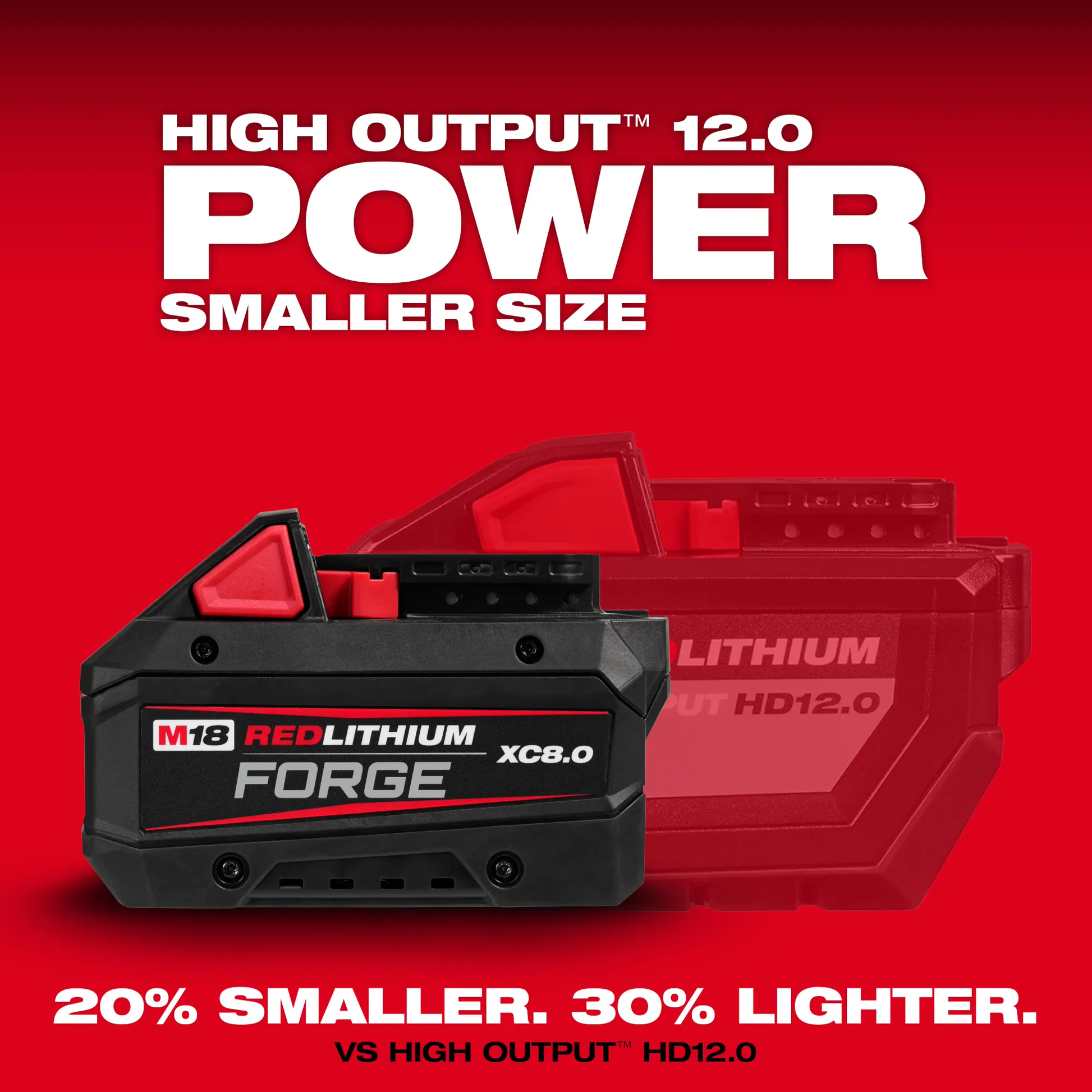 Milwaukee 48-11-1881 M18™ REDLITHIUM™ FORGE™ Battery Pack
