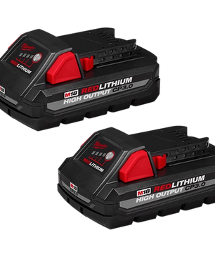 Milwaukee 48-11-1837 M18™ REDLITHIUM™ HIGH OUTPUT™ CP3.0 Battery (2-Pack)