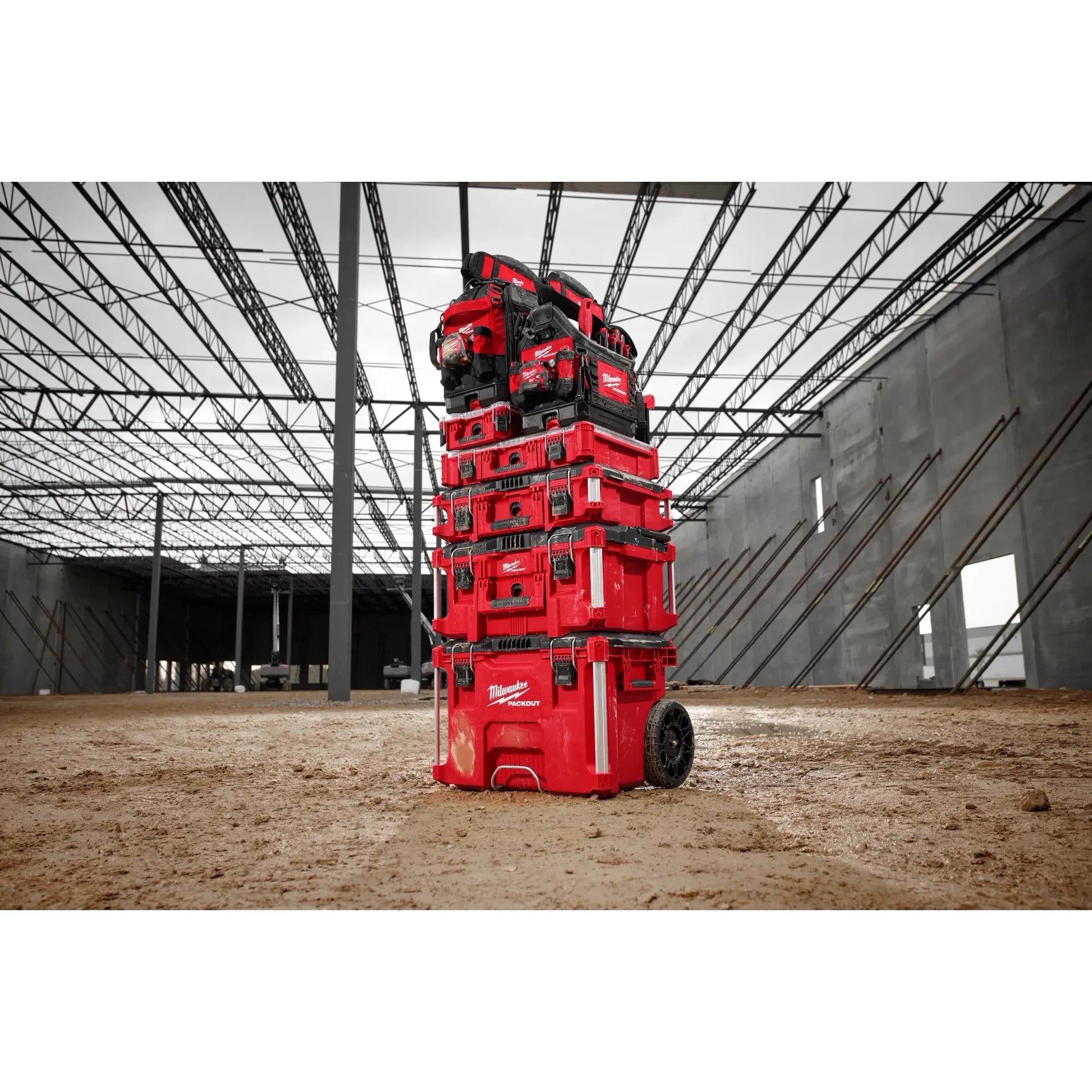 Milwaukee 48-22-8427 PACKOUT™ Rolling Tool Box - McCally Tool and Supply | Industrial Distributor & Repair