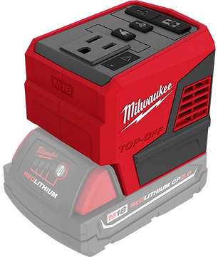 Milwaukee 2846-20 M18™ TOP-OFF™ 175W Power Supply - McCally Tool and Supply | Industrial Distributor & Repair
