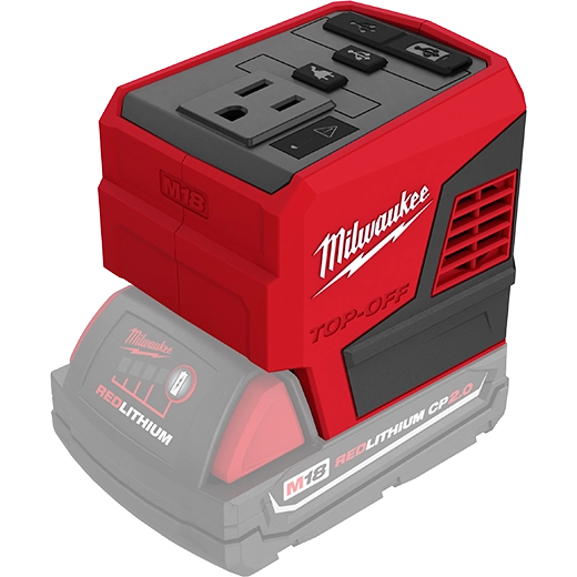 Milwaukee 2846-20 M18™ TOP-OFF™ 175W Power Supply - McCally Tool and Supply | Industrial Distributor & Repair