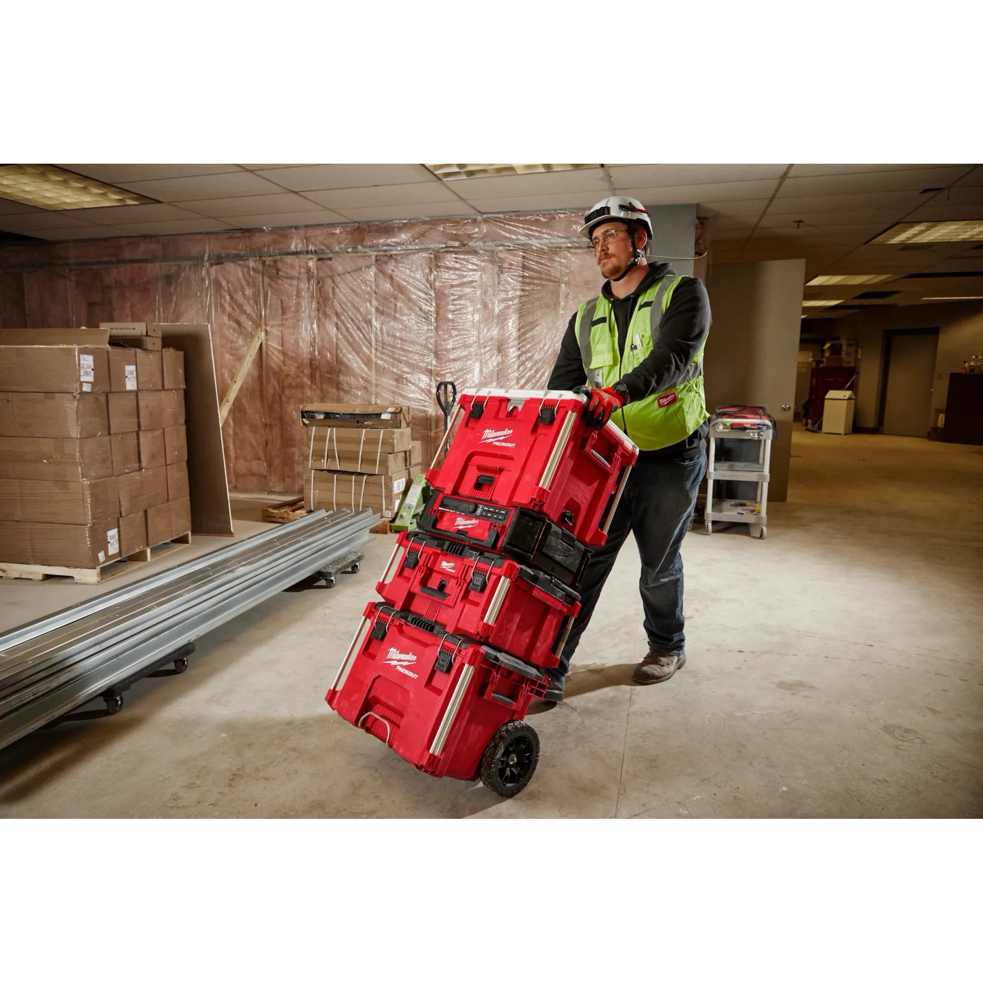 Milwaukee 48-22-8427 PACKOUT™ Rolling Tool Box - McCally Tool and Supply | Industrial Distributor & Repair
