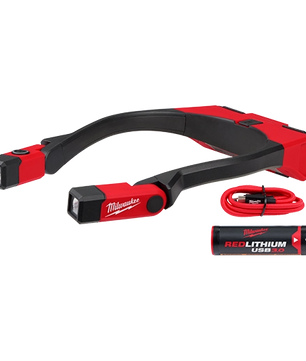 Milwaukee 2117-21 REDLITHIUM™ USB 400L Neck Light - McCally Tool and Supply | Industrial Distributor & Repair