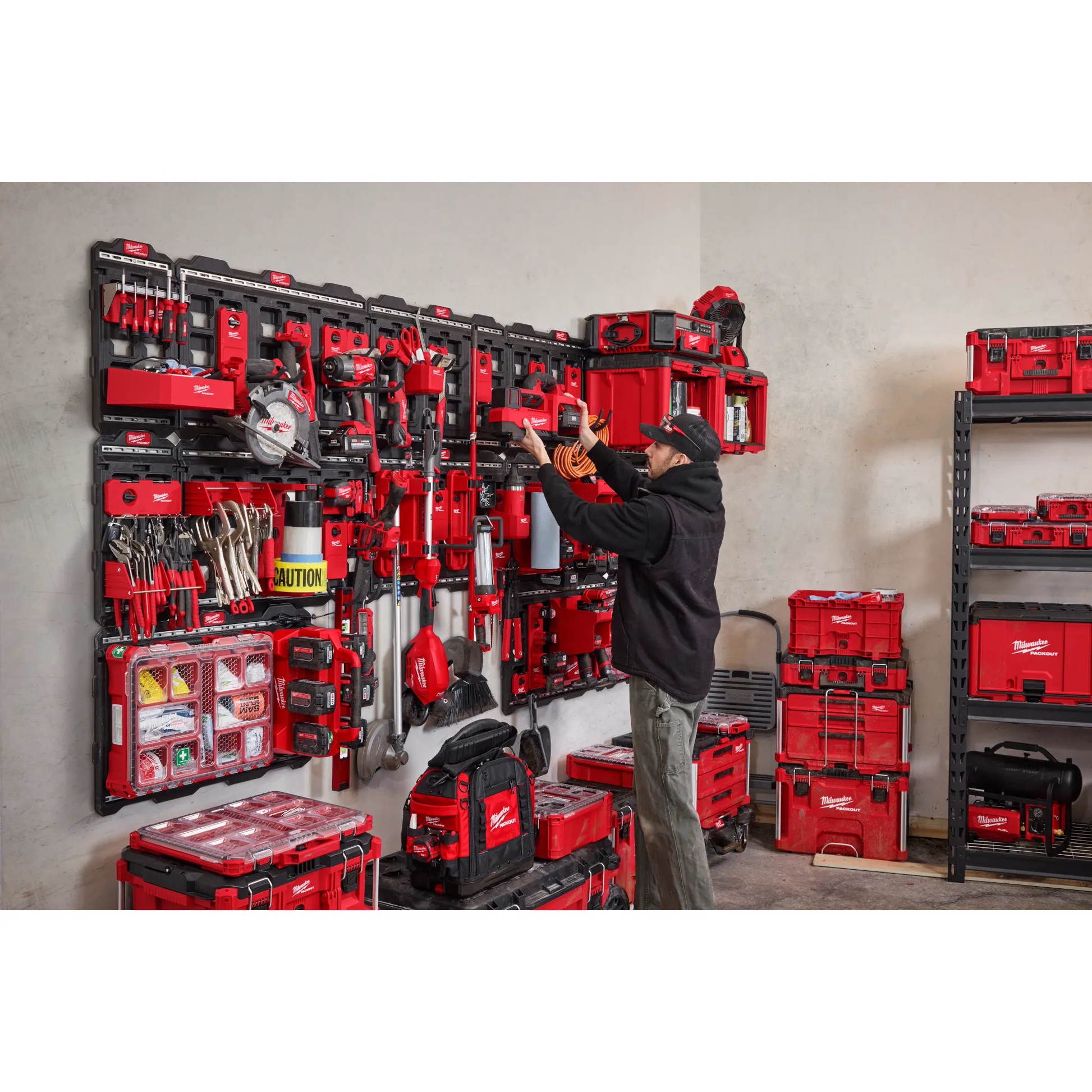 Milwaukee 48-22-8497 PACKOUT™ Large Wall Plate - McCally Tool and Supply | Industrial Distributor & Repair