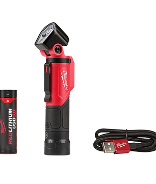 Milwaukee 2113-21 REDLITHIUM™ USB Pivoting Flashlight - McCally Tool and Supply | Industrial Distributor & Repair