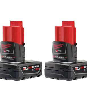 Milwaukee 48-11-2412 M12 REDLITHIUM™ XC Battery Two Pack - McCally Tool and Supply | Industrial Distributor & Repair
