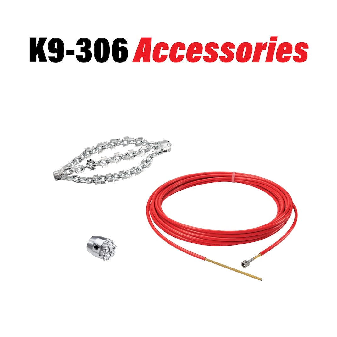 RIDGID 68968 6" (150 mm) Nylon Brush for 3/8" (10 mm) Cable