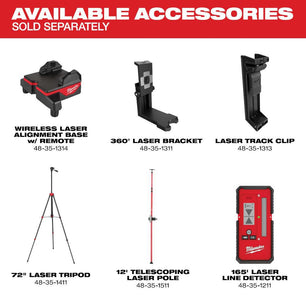 Milwaukee 48-35-1311 360 Laser Bracket - McCally Tool and Supply | Industrial Distributor & Repair