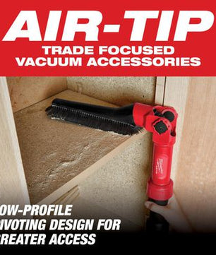 Milwaukee 49-90-2027 AIR-TIP™ Low-Profile Pivoting Brush Tool (Vacuum Attachment) - McCally Tool and Supply | Industrial Distributor & Repair