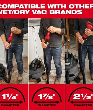 Milwaukee 49-90-2027 AIR-TIP™ Low-Profile Pivoting Brush Tool (Vacuum Attachment) - McCally Tool and Supply | Industrial Distributor & Repair