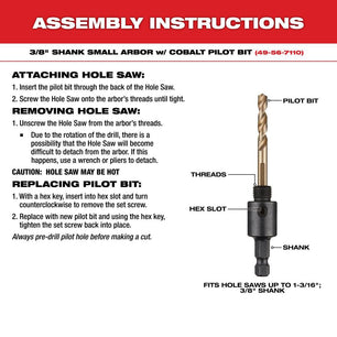 Milwaukee 49-22-4095 HOLE DOZER™ Electricians Hole Saw Kit - 10PC