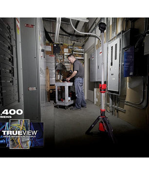 Milwaukee 2132-20 M12™ ROCKET™ Dual Power Tower Light - McCally Tool and Supply | Industrial Distributor & Repair