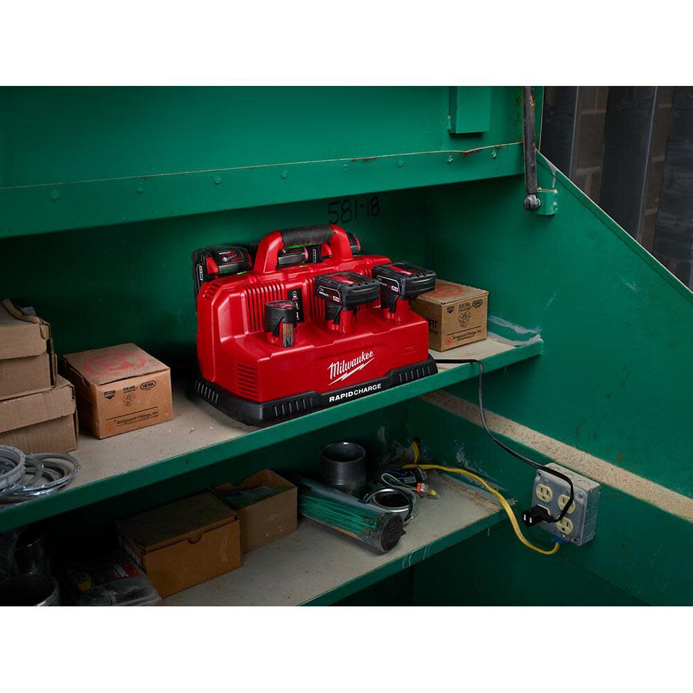 Milwaukee 48-59-1807 M18™ & M12™ Rapid Charge Station - McCally Tool and Supply | Industrial Distributor & Repair