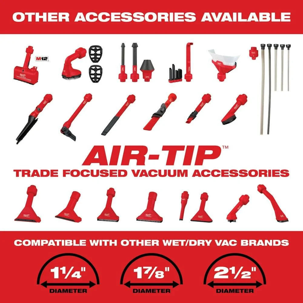 Milwaukee 49-90-2027 AIR-TIP™ Low-Profile Pivoting Brush Tool (Vacuum Attachment) - McCally Tool and Supply | Industrial Distributor & Repair