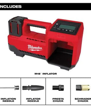 Milwaukee 2848-20 M18™ 18V Cordless Tire Inflator
