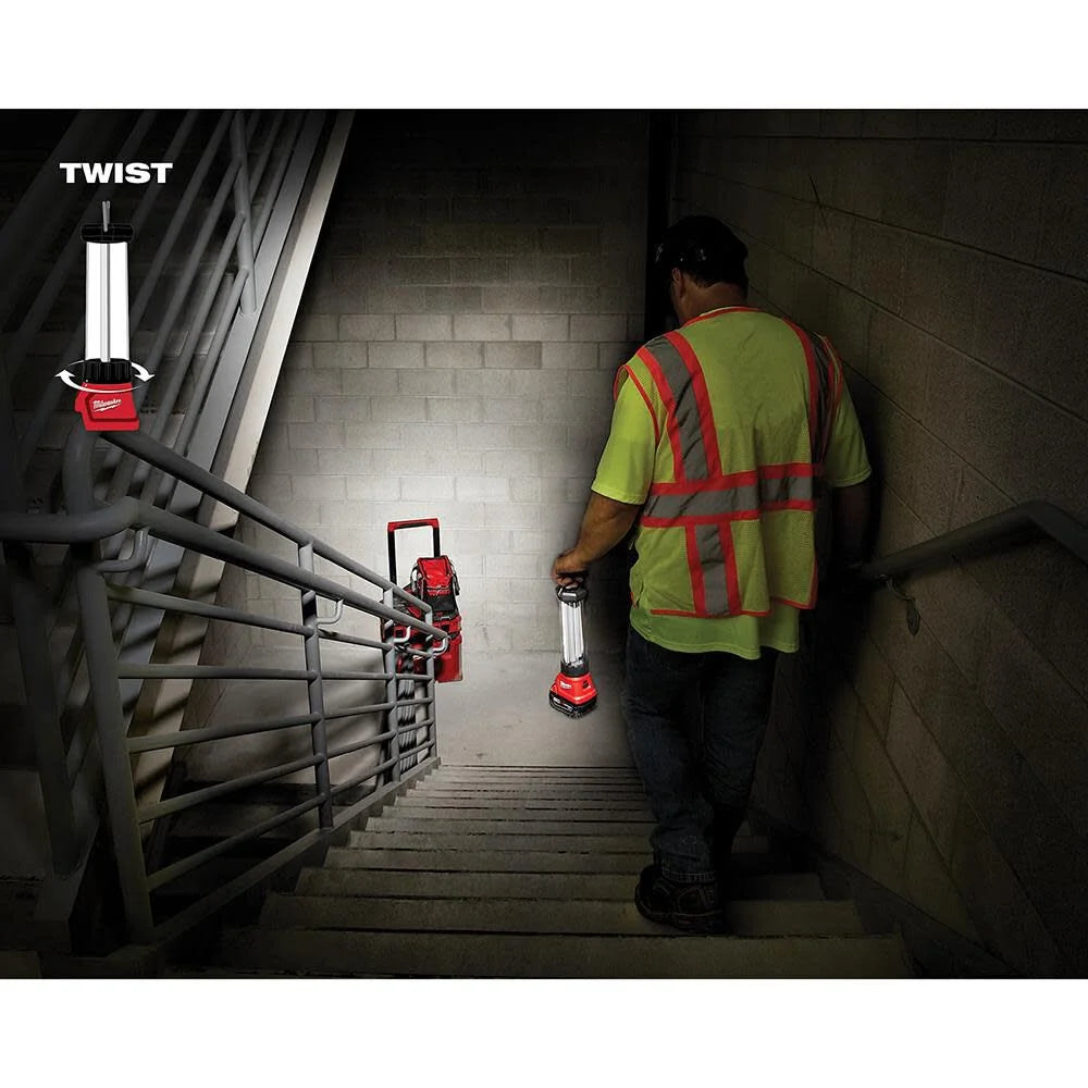 milwaukee 700 lumen flashlight charging indicator colors Milwaukee Tool M18 Trouble Light w/ USB Charging, 2363-20