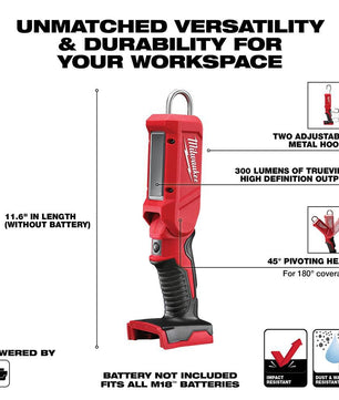 Milwaukee 2352-20 M18™ Stick Light - McCally Tool and Supply | Industrial Distributor & Repair