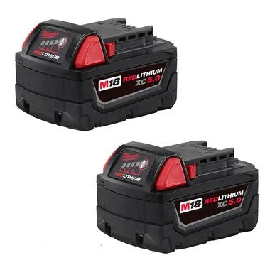 Milwaukee 48-11-1852 M18™ REDLITHIUM™ XC5.0 Extended Capacity Battery Two Pack