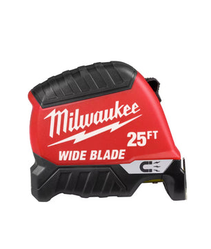Milwaukee 48-22-1225M 25ft Wide Blade Magnetic Tape Measure - McCally Tool and Supply | Industrial Distributor & Repair
