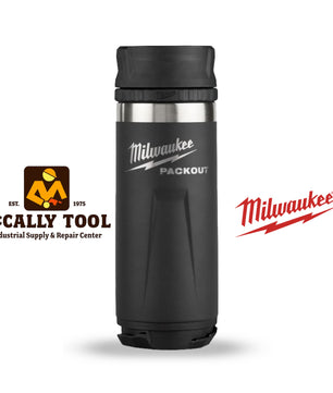 Milwaukee 48-22-8395B PACKOUT Black 18 Oz. Insulated Bottle with Sip Lid (Limited Edition)