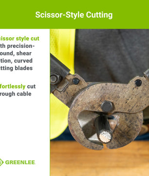 Greenlee 706 Heavy-Duty Cable Cutter, 31-1/2