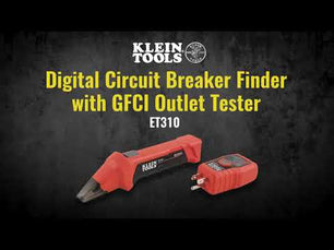 Klein Tools ET310 Digital Circuit Breaker Finder with GFCI Outlet Tester