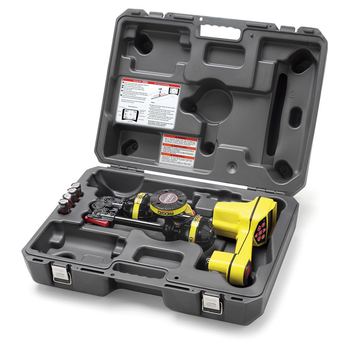 RIDGID 66498 SR-20/SR-24 Replacement Case (C-cell Batteries) (Replace 22173) - McCally Tool and Supply | Industrial Distributor & Repair