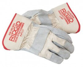 RIDGID 41937 Drain Cleaning Leather Work Gloves - McCally Tool and Supply | Industrial Distributor & Repair