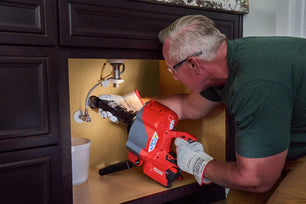 RIDGID 78053 K-46 Cordless SinkSnake with 18V 2.5Ah Battery and Charger - McCally Tool and Supply | Industrial Distributor & Repair