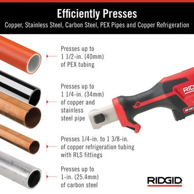 RIDGID 78188 RP 251 Press Tool (Bare Tool) - McCally Tool and Supply | Industrial Distributor & Repair