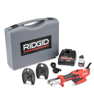 RIDGID 72543 RP 115 Press Tool Kit with PureFlow Jaws (1/2” – 3/4”) - McCally Tool and Supply | Industrial Distributor & Repair