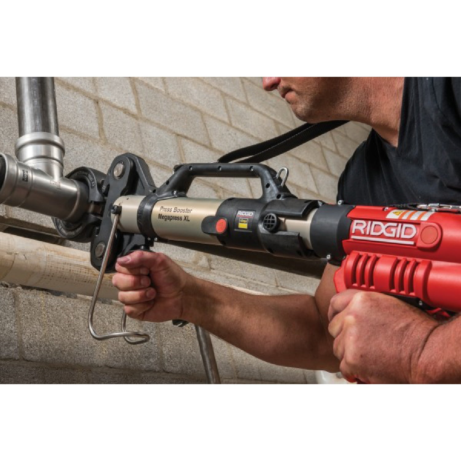 RIDGID 60638 MegaPress Kit with Press Booster