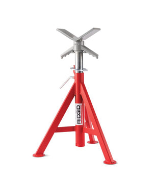 RIDGID 56657 V-Head Low Pipe Stand - McCally Tool and Supply | Industrial Distributor & Repair