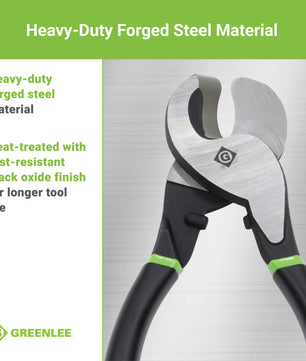 Greenlee 727 Hand-Held Cable Cutter - McCally Tool and Supply | Industrial Distributor & Repair