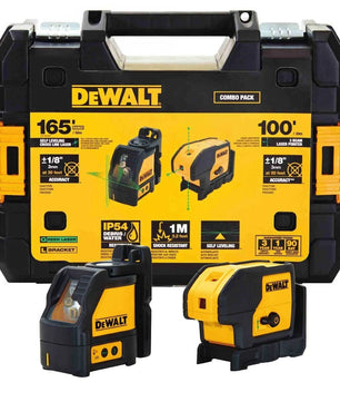 DeWALT DW0883CG Green Line Spot Laser Combo Kit - McCally Tool and Supply | Industrial Distributor & Repair