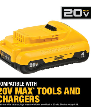 DeWALT DCB240-2 20V MAX 4Ah Battery (2 PK) - McCally Tool and Supply | Industrial Distributor & Repair